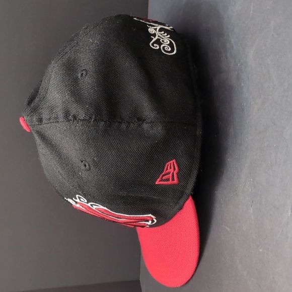 New Era,59Fifty,New York Yankees Black/ Red Fitted Hat,Size 7 3/8. - Picture 4 of 10